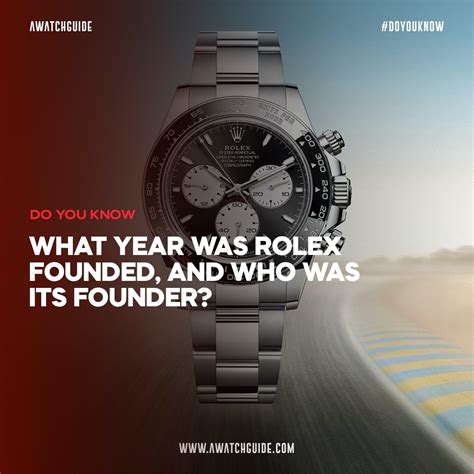 where is rolex from|rolex founded in which country.